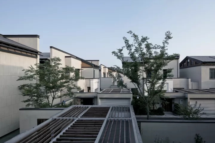 項目中公共空間與私密空間相互嵌套，空間感受豐富