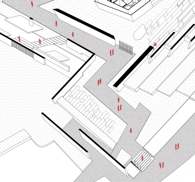 空間序列，天華建筑設(shè)計(jì)