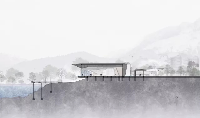 剖面圖，天華建筑設(shè)計(jì)